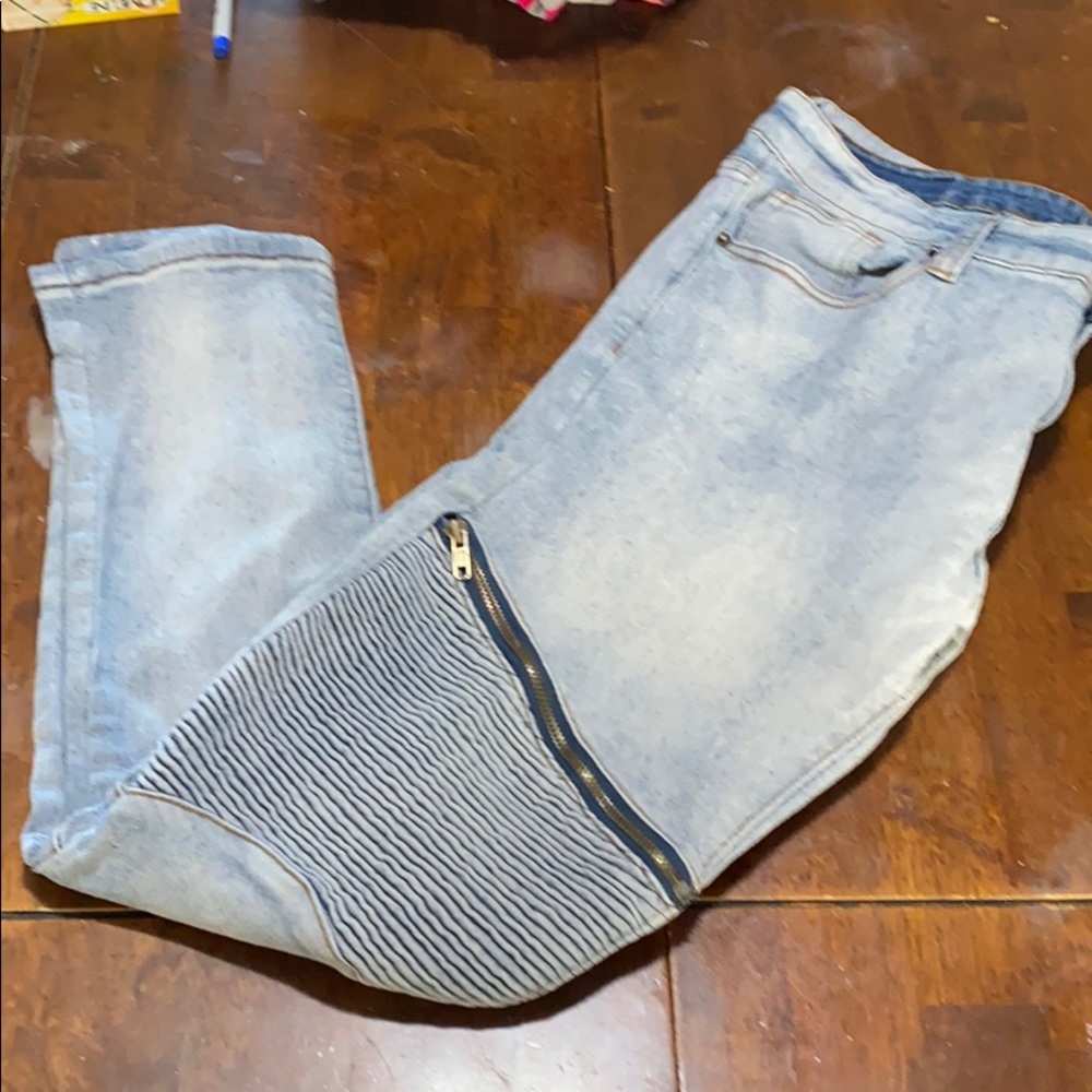 BLACK Jeans skinny flex Sz 34/30